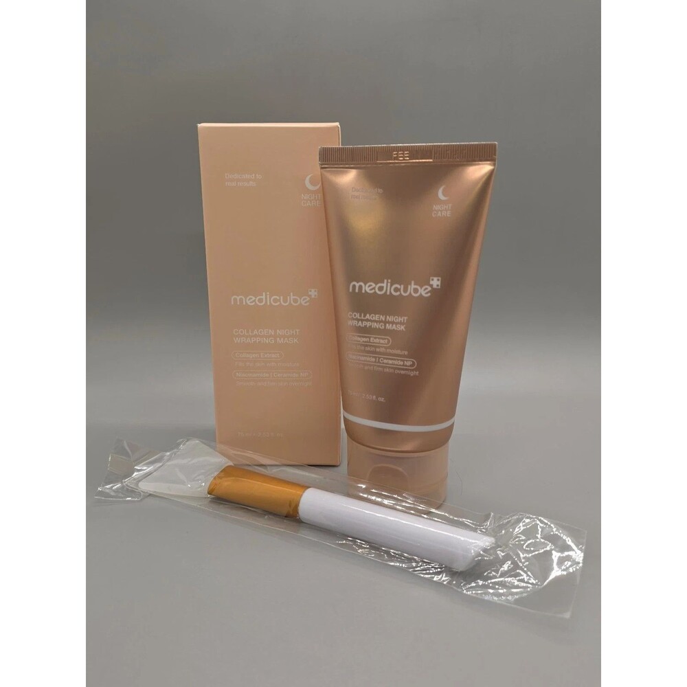 Medicube Collagen Night Wrapping Mask With Free Jelly Brush
